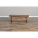 Sunny Designs Wood Side Bench Buckskin - Bed & Sofa Hub