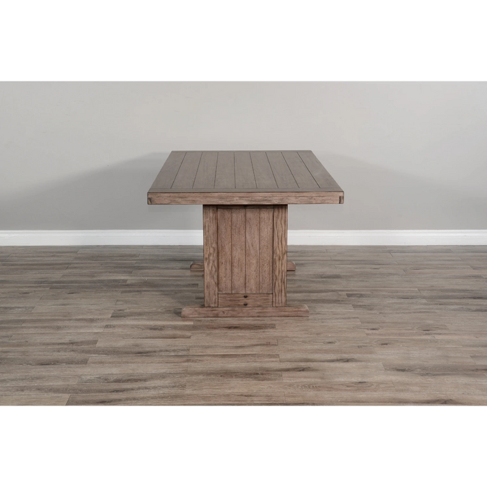 Sunny Designs Rectangular Wood Dining Table Buckskin - Bed & Sofa Hub