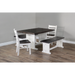 Sunny Designs Rectangular Wood Dining Table European Cottage - Bed & Sofa Hub