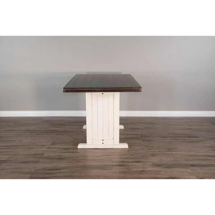 Sunny Designs Rectangular Wood Counter Height Dining Table European Cottage - Bed & Sofa Hub