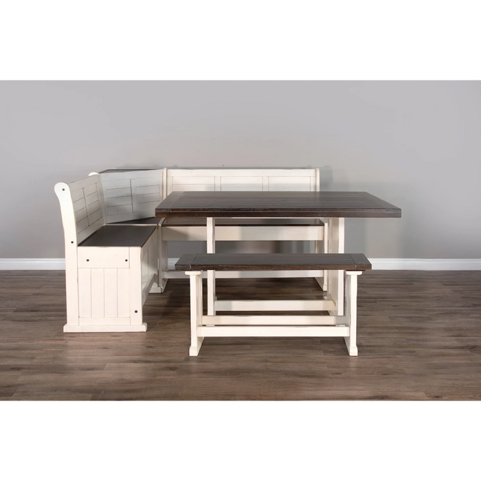 Sunny Designs Carriage House Counter Height Breakfast Nook Set European Cottage - Bed & Sofa Hub