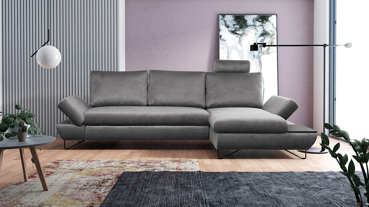 Maxima House Sectional Sleeper Sofa with storage ASTRA MIR053 - Bed & Sofa Hub