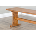 Sunny Designs Sedona Breakfast Nook Set with Side Bench Rustic Oak - Bed & Sofa Hub