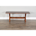 Sunny Designs Wood Vintage Side Bench Vintage Mocha - Bed & Sofa Hub