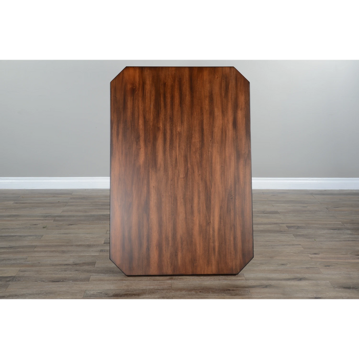 Sunny Designs Rectangular Wood Dining Table Vintage Mocha - Bed & Sofa Hub