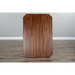 Sunny Designs Rectangular Wood Dining Table Vintage Mocha - Bed & Sofa Hub