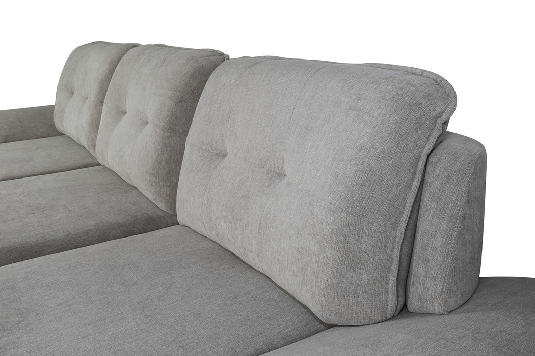 Maxima House VALEO Sleeper Sectional with storage WN0113 - Bed & Sofa Hub