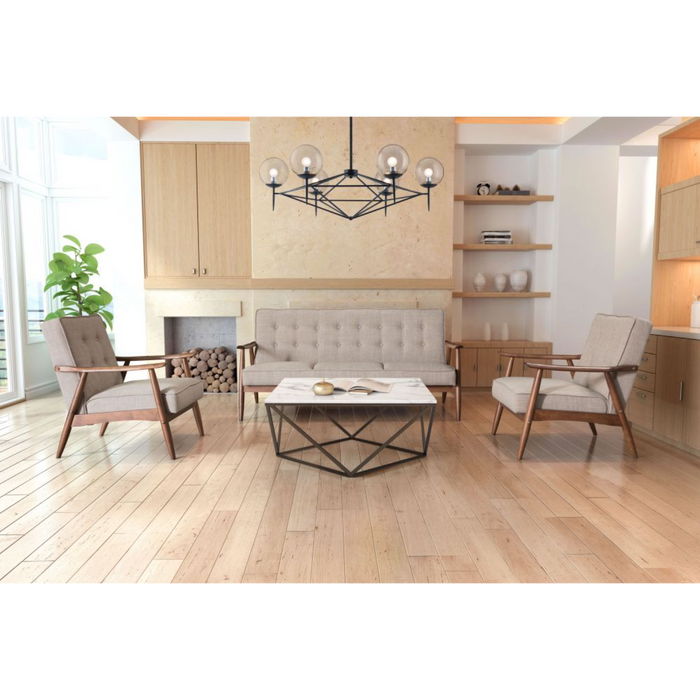 Zuo Rocky Sofa Putty - Bed & Sofa Hub