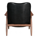 Zuo Bully Lounge Chair & Ottoman Black - Bed & Sofa Hub