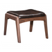Zuo Bully Lounge Chair & Ottoman Brown - Bed & Sofa Hub