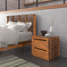Zuo Linea End Table Walnut - Bed & Sofa Hub