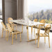 Zuo Atlas Dining Table White & Gold - Bed & Sofa Hub