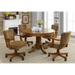 Coaster Mitchell 5-piece 3-in-1 Game Table and Dining Room Set Amber - Bed & Sofa Hub