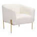 Zuo Micaela Armchair Ivory - Bed & Sofa Hub