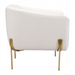 Zuo Micaela Armchair Ivory - Bed & Sofa Hub