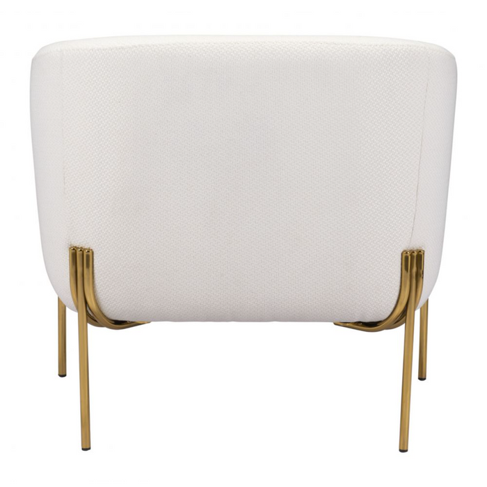 Zuo Micaela Armchair Ivory - Bed & Sofa Hub