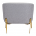 Zuo Micaela Armchair Gray - Bed & Sofa Hub