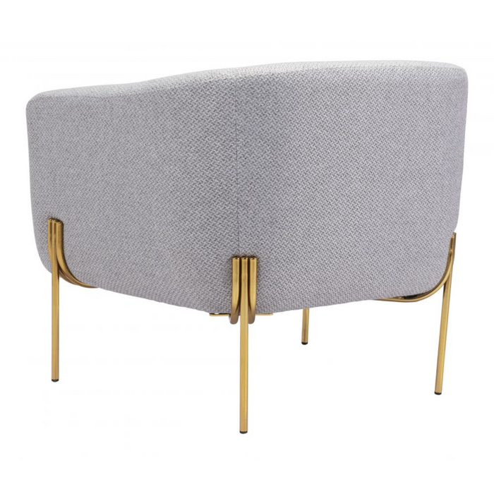 Zuo Micaela Armchair Gray - Bed & Sofa Hub