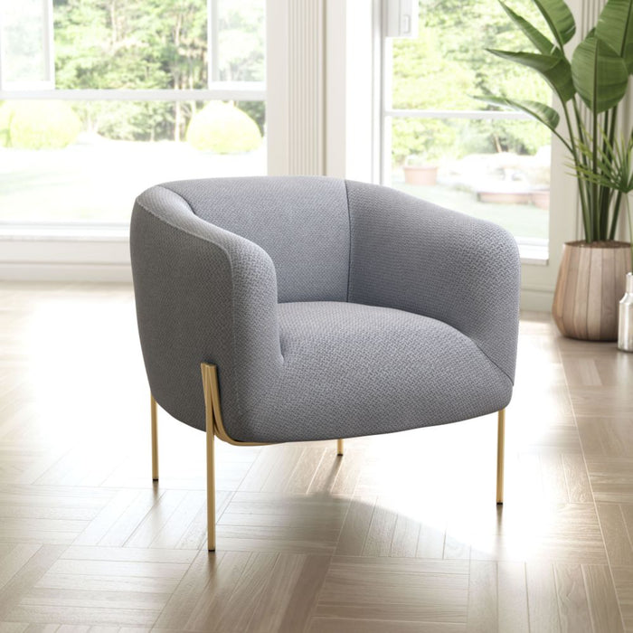 Zuo Micaela Armchair Gray - Bed & Sofa Hub