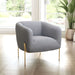 Zuo Micaela Armchair Gray - Bed & Sofa Hub