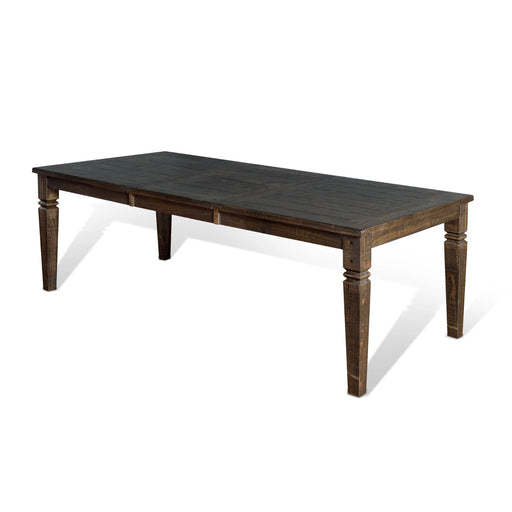 Sunny Designs Extension Dining Table with Butterfly Leaf Tobacco Leaf - Bed & Sofa Hub