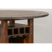 Sunny Designs 54" Round Counter Height Dining Table Tobacco Leaf - Bed & Sofa Hub
