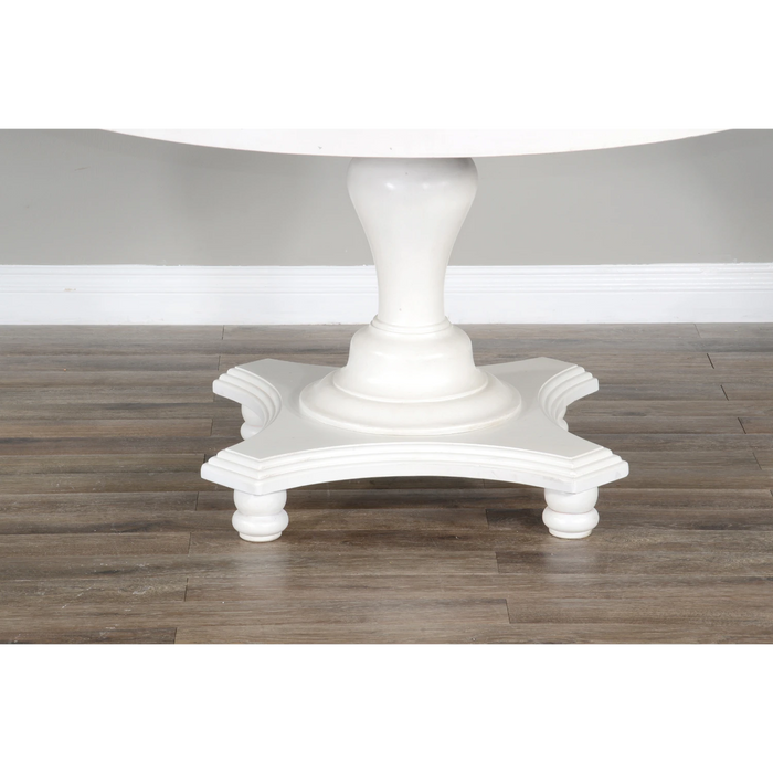 Sunny Designs Carrige House 54" Round Dining Table European Cottage - Bed & Sofa Hub