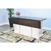 Sunny Designs Carriage House Kitchen Island, 13" Drop Leaf European Cottage - Bed & Sofa Hub