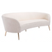 ZUO Luna Sofa Cream - Bed & Sofa Hub
