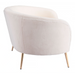 ZUO Luna Sofa Cream - Bed & Sofa Hub