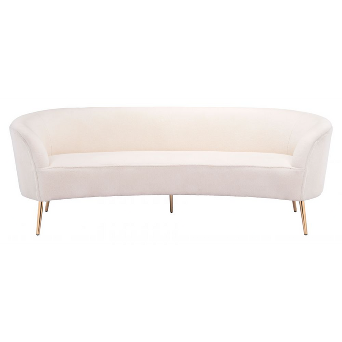 ZUO Luna Sofa Cream - Bed & Sofa Hub