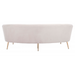 ZUO Luna Sofa Cream - Bed & Sofa Hub