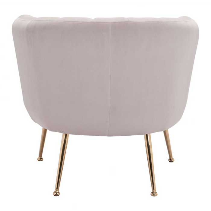 Zuo Deco Accent Chair Beige - Bed & Sofa Hub