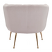 Zuo Deco Accent Chair Beige - Bed & Sofa Hub