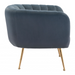 Zuo Deco Accent Chair Gray - Bed & Sofa Hub