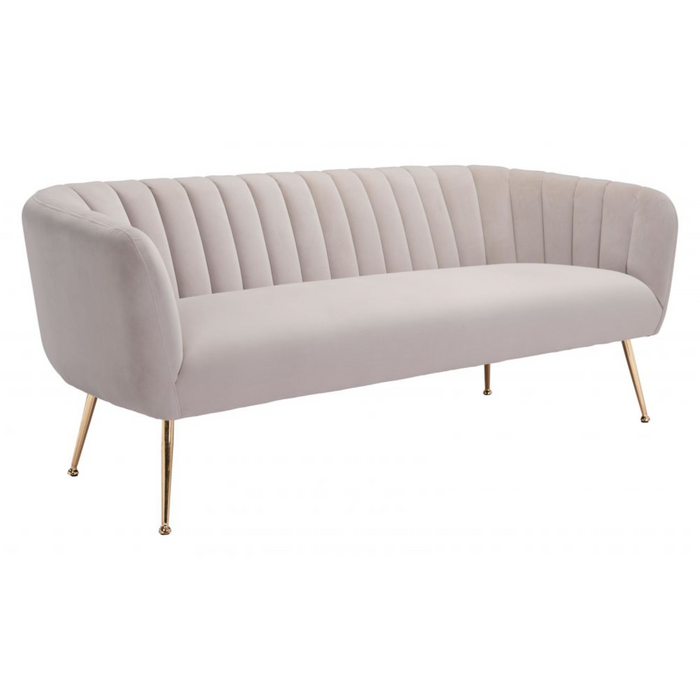 Zuo Deco Sofa Beige - Bed & Sofa Hub