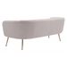 Zuo Deco Sofa Beige - Bed & Sofa Hub