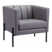 Zuo Jess Accent Chair Gray - Bed & Sofa Hub