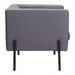 Zuo Jess Accent Chair Gray - Bed & Sofa Hub