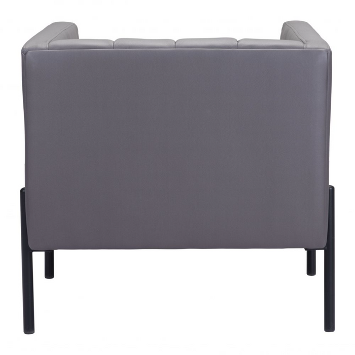 Zuo Jess Accent Chair Gray - Bed & Sofa Hub