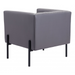 Zuo Jess Accent Chair Gray - Bed & Sofa Hub