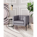 Zuo Jess Accent Chair Gray - Bed & Sofa Hub