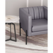 Zuo Jess Accent Chair Gray - Bed & Sofa Hub