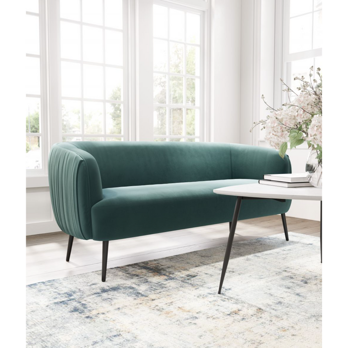 Zuo Karan Sofa Green - Bed & Sofa Hub