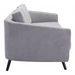 ZUO Divinity Sofa Gray - Bed & Sofa Hub