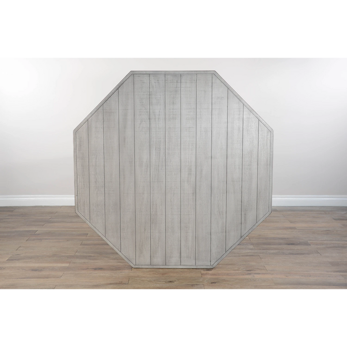 Sunny Designs Reversible Game and Dining Poker Table Alpine Grey - Bed & Sofa Hub