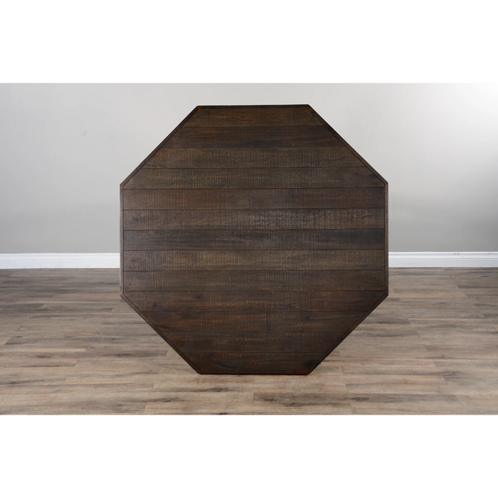 Sunny Designs Reversible Game and Dining Poker Table Tobacco leaf - Bed & Sofa Hub