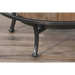 Sunny Designs Round Pub Table with Wine Barrel Base Buckskin - Bed & Sofa Hub