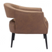 Zuo Berkeley Accent Chair Vintage Brown - Bed & Sofa Hub