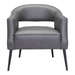 Zuo Berkeley Accent Chair Vintage Gray - Bed & Sofa Hub